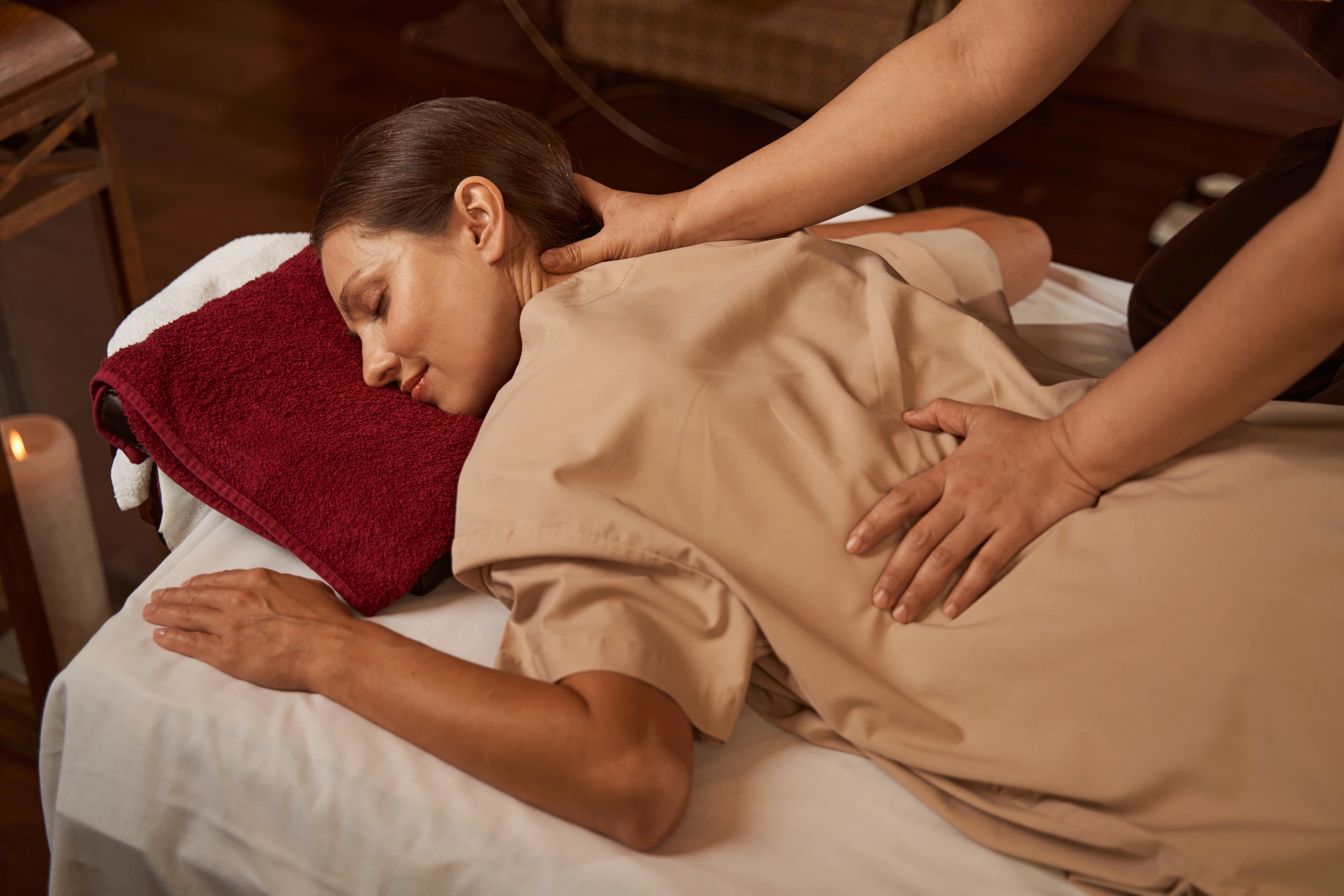 Thai Massage(without Oil)